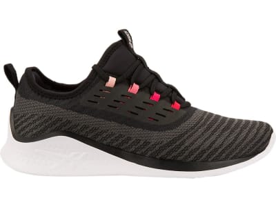 ZAPATILLA ASICS FUZETORA TWIST BLACK FROSTED ROSE- TALLAS ÚNICAS- 6.5 US Y 8 US MUJER (23.5 Y 25 CM)