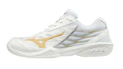ZAPATILLAS MIZUNO WAVE CLAW WHITE GOLD1