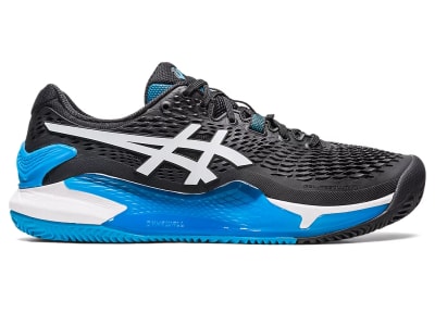 ZAPATILLAS ASICS HOMBRE GEL RESOLUTION 9 CLAY BLACK WHITE1