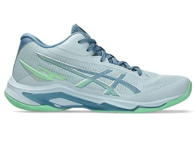 ZAPATILLAS ASICS NETBURNER BALLISTIC FF MT 4 COOL GREY SABA BLUE HOMBRE