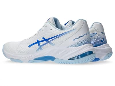 ZAPATILLAS ASICS NETBURNER BALLISTIC FF 3 WHITE BLUE COAST