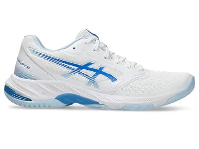 ZAPATILLAS ASICS NETBURNER BALLISTIC FF 3 WHITE BLUE COAST - MUJER1