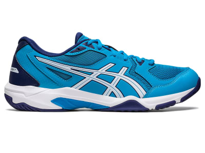 ZAPATILLAS ASICS HOMBRE GEL ROCKET 10 ISLAND BLUE WHITE