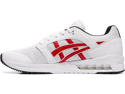 ZAPATILLAS ASICS MEN GELSAGA SOU WHITE CLASSIC RED