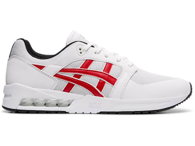 ZAPATILLAS ASICS MEN GELSAGA SOU WHITE CLASSIC RED