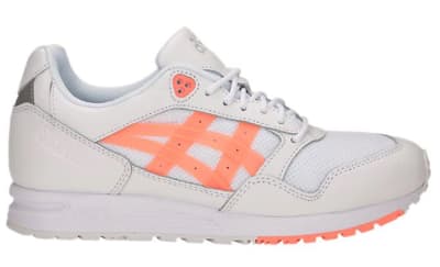 ZAPATILLAS ASICS WOMEN GEL GELSAGA WHITE SUN CORAL