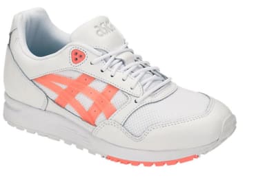 ZAPATILLAS ASICS WOMEN GEL GELSAGA WHITE SUN CORAL