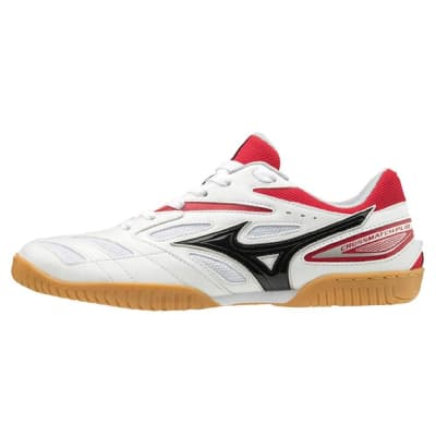 ZAPATILLAS MIZUNO CROSSMATCH PLIO EV WHITE RED -ÚNICAS TALLAS- 28-28.5-29-29.5 CM1