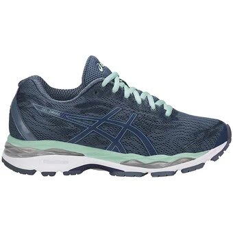 ASICS WOMEN GEL ZIRUS SMOKE BLUE OPAL GREEN1