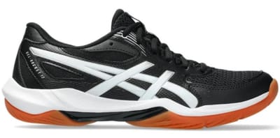 ZAPATILLAS ASICS GEL ROCKET 12 BLACK WHITE - MUJER1