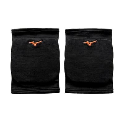 RODILLERAS MIZUNO 20ALL NEGRO NARANJA KNEE SUPPORTER1
