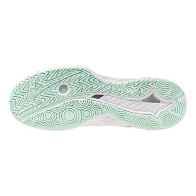 ZAPATILLAS MIZUNO WAVE FANG EL WHITE SALUTE MINT -WIDE1