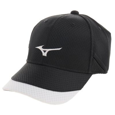 MIZUNO GORRA NEGRO/BLANCO2