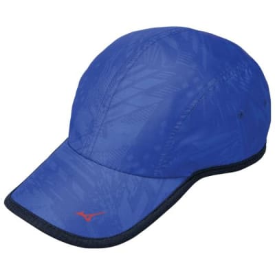 MIZUNO GORRA AZUL BORDE NEGRO2