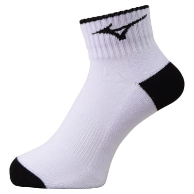 MIZUNO MEDIAS BLANCO/NEGR1