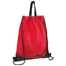 MIZUNO MOCHILA ROJO/NEGRO1