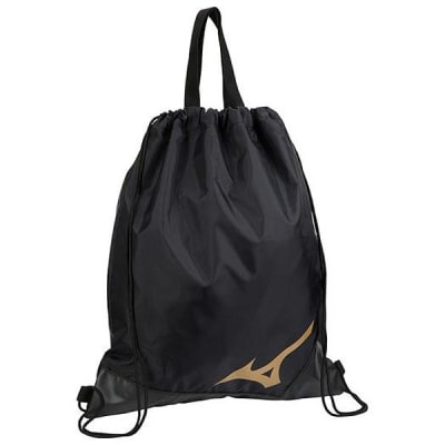 MIZUNO MOCHILA NEGRO/ORO3