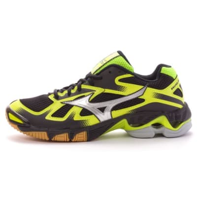 ZAPATILLAS MIZUNO WAVE BOLT 5 BLACK YELLOW1