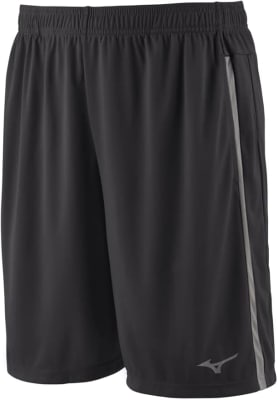 SHORT MIZUNO ICON 8IN BLACK CHARCOAL