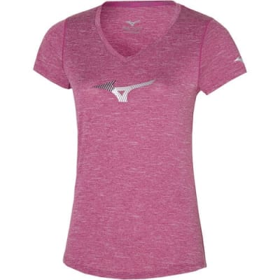 MIZUNO POLO IMPULSE MAGENTA HAZE1