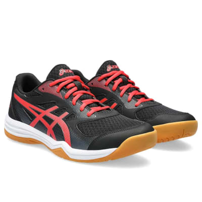 ZAPATILLAS ASICS UPCOURT 5 BLACK CLASSIC RED - HOMBRE