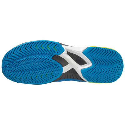 ZAPATILLAS MIZUNO HOMBRE WAVE EXCEED TOUR 5 AC PEACE BLUE/ACID LIME