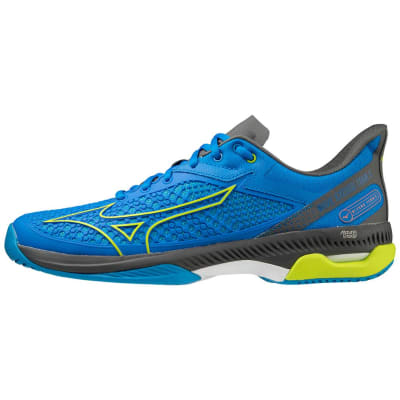 ZAPATILLAS MIZUNO HOMBRE WAVE EXCEED TOUR 5 AC PEACE BLUE/ACID LIME1