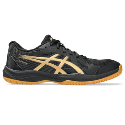 ZAPATILLAS ASICS UPCOURT 6 BLACK PURE GOLD HOMBRE