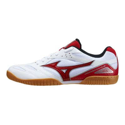 ZAPATILLA MIZUNO CROSSMATCH PLIO CN3 WHITE RED BLACK -TALLAS ÚNICAS- 28.5 Y 29 CM