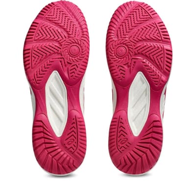 ZAPATILLAS ASICS COURT SLIDE 4 CREAM/BRIGHT ROSE MUJER