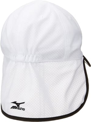 GORRO MIZUNO WHITE CON SOLAPA DE CÁÑAMO