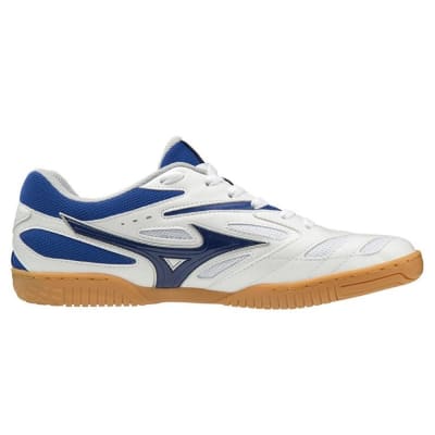 ZAPATILLAS MIZUNO CROSSMATCH PLIO EV WHITE BLUE - HOMBRE