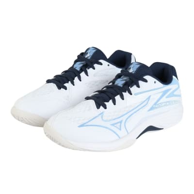 ZAPATILLAS MIZUNO THUNDER BLADE Z WHITE LIGHT BLUE - HOMBRE