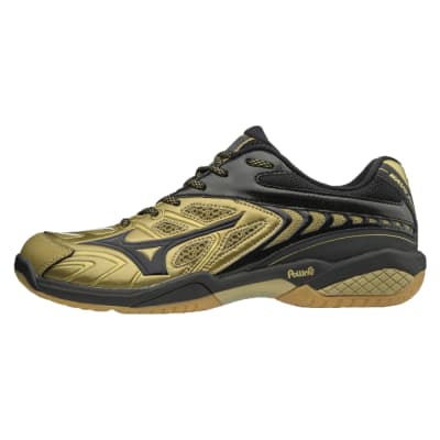 ZAPATILLAS MIZUNO WAVE FANG GOLD BLACK1