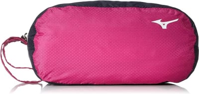 MIZUNO POUCH NEGRO/ ROSADO1