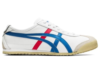 ZAPATILLAS ASICS UNISEX MEXICO 66 WHITE BLUE1