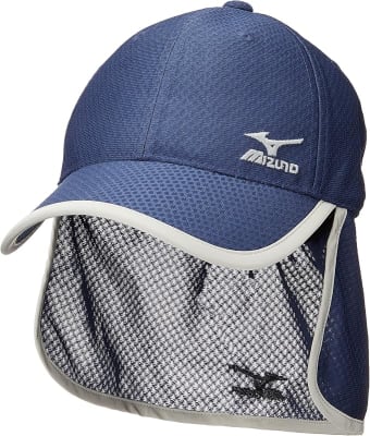 GORRO MIZUNO BLUE CON SOLAPA DE CÁÑAMO2
