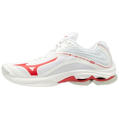 ZAPATILLAS MIZUNO WAVE LIGHTNING Z6 WHITE RED1