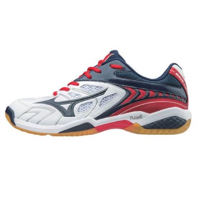 ZAPATILLA MIZUNO WAVE FANG SS2 WHITE BLUE RED1