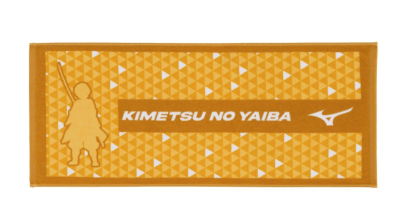 MIZUNO TOALLA DEMON SLAYER AMARILLO1