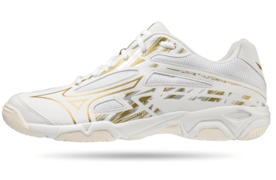 ZAPATILLAS MIZUNO WAVE THUNDERSTORM WHITE / GOLD1