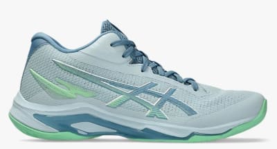 ZAPATILLAS ASICS NETBURNER BALLISTIC FF MT 4 COOL GREY SABA BLUE HOMBRE