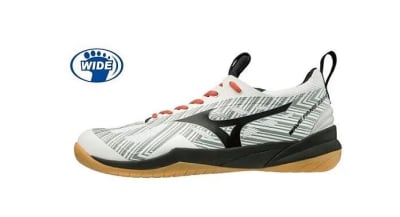 ZAPATILLA MIZUNO WAVE FANG ZERO WHITE BLACK RED1