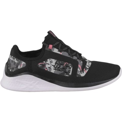 ZAPATILLAS ASICS WOMEN FUZETORA BLACK WHITE1