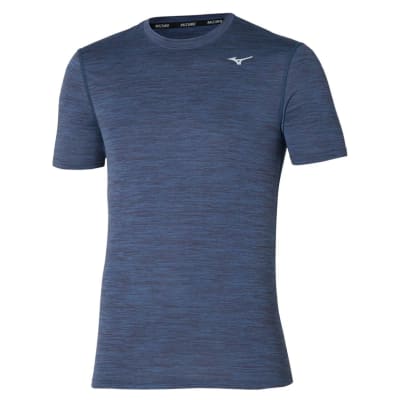MIZUNO POLO IMPULSE CORE TEE ESTATE BLUE - HOMBRE1