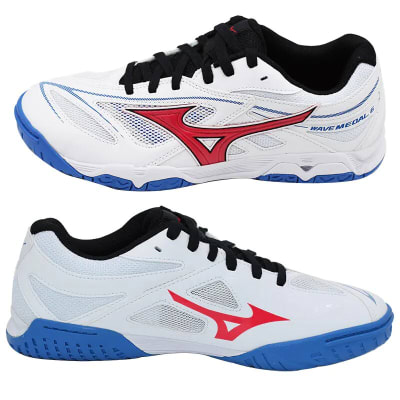 ZAPATILLAS MIZUNO WAVE MEDAL 6 WHITE BLUE - UNISEX