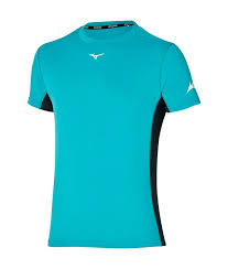 MIZUNO POLO ALPHA PROTECCION SOLAR TURQUESA - HOMBRE1