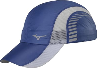 MIZUNO GORRA AZUL DETALLES REFLECTANTES2
