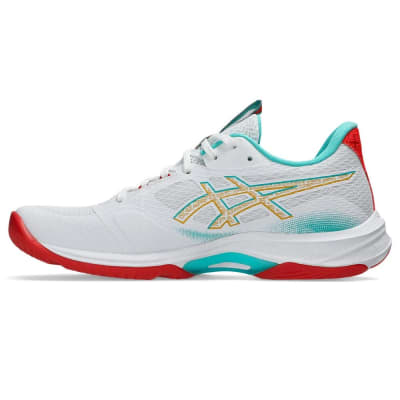 ZAPATILLAS ASICS NETBURNER BALLISTIC FF 4 WHITE SEA GLASS MUJER5