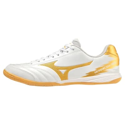 ZAPATILLAS MIZUNO MONARCIDA NEO SALA PRO IN GOLDEN WHITE FUTSAL